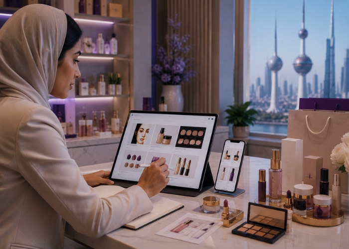 Beauty & Cosmetics using Shopify