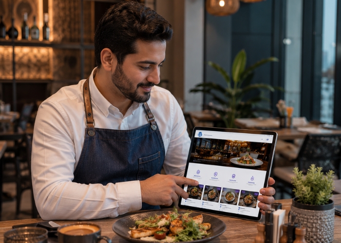 Restaurants websites using wordpress